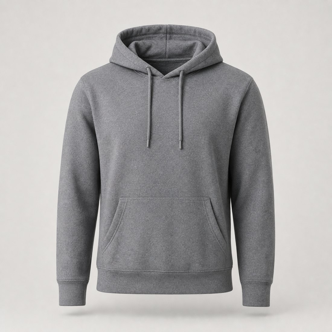 Bluza z kapturem męska - szara