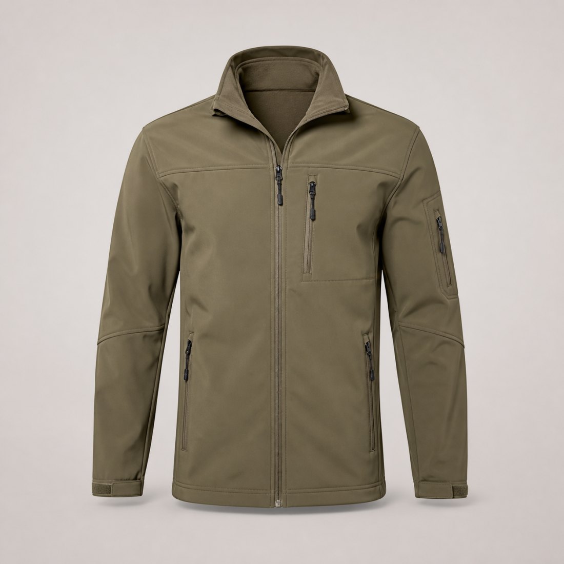 Kurtka softshell męska - khaki